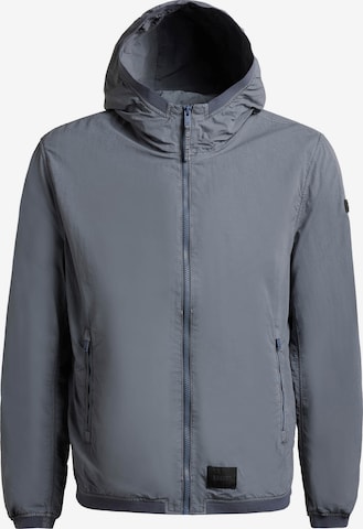 Veste mi-saison 'DERF' khujo en bleu : devant