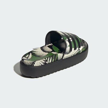 ADIDAS SPORTSWEAR Pantolette 'Adilette' in Grün
