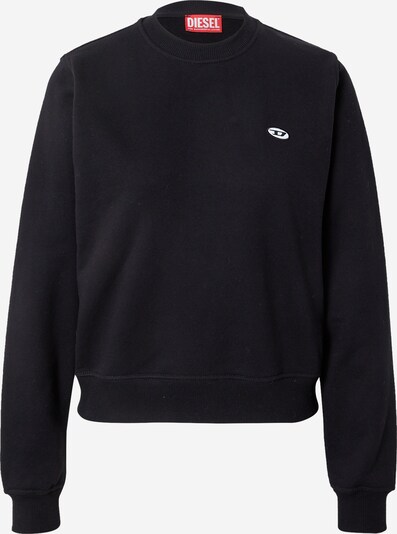 DIESEL Sweatshirt 'REGGY' in Black / White, Item view