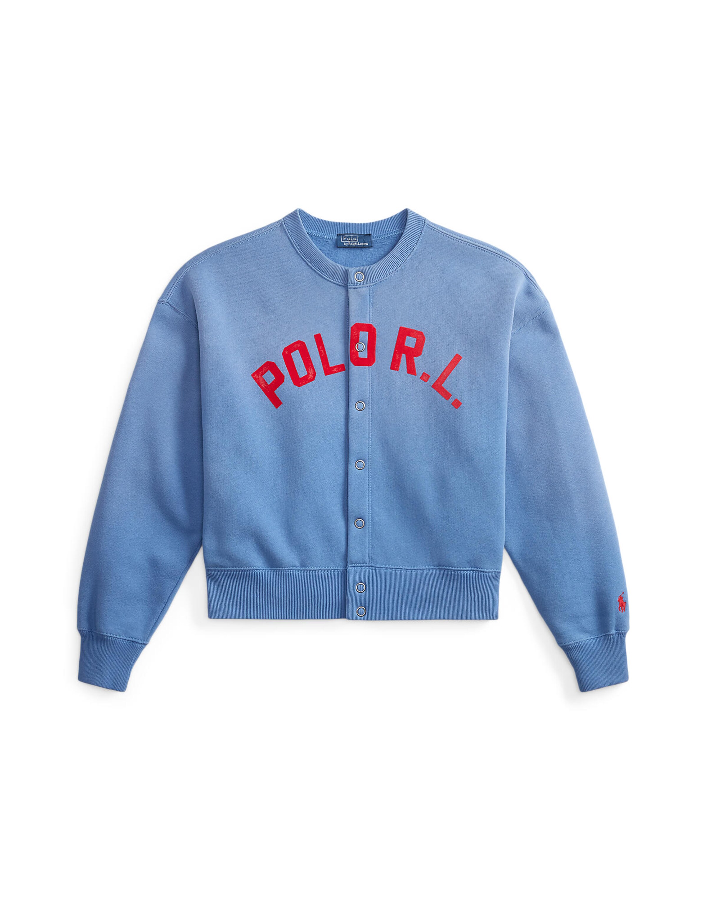 Giacca di felpa di Polo Ralph Lauren in blu: frontale