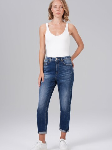 M.O.D MIRACLE OF DENIM Baggy Jeans i blå