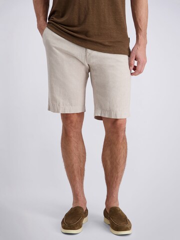 PIERRE CARDIN Regular Broek in Beige: voorkant