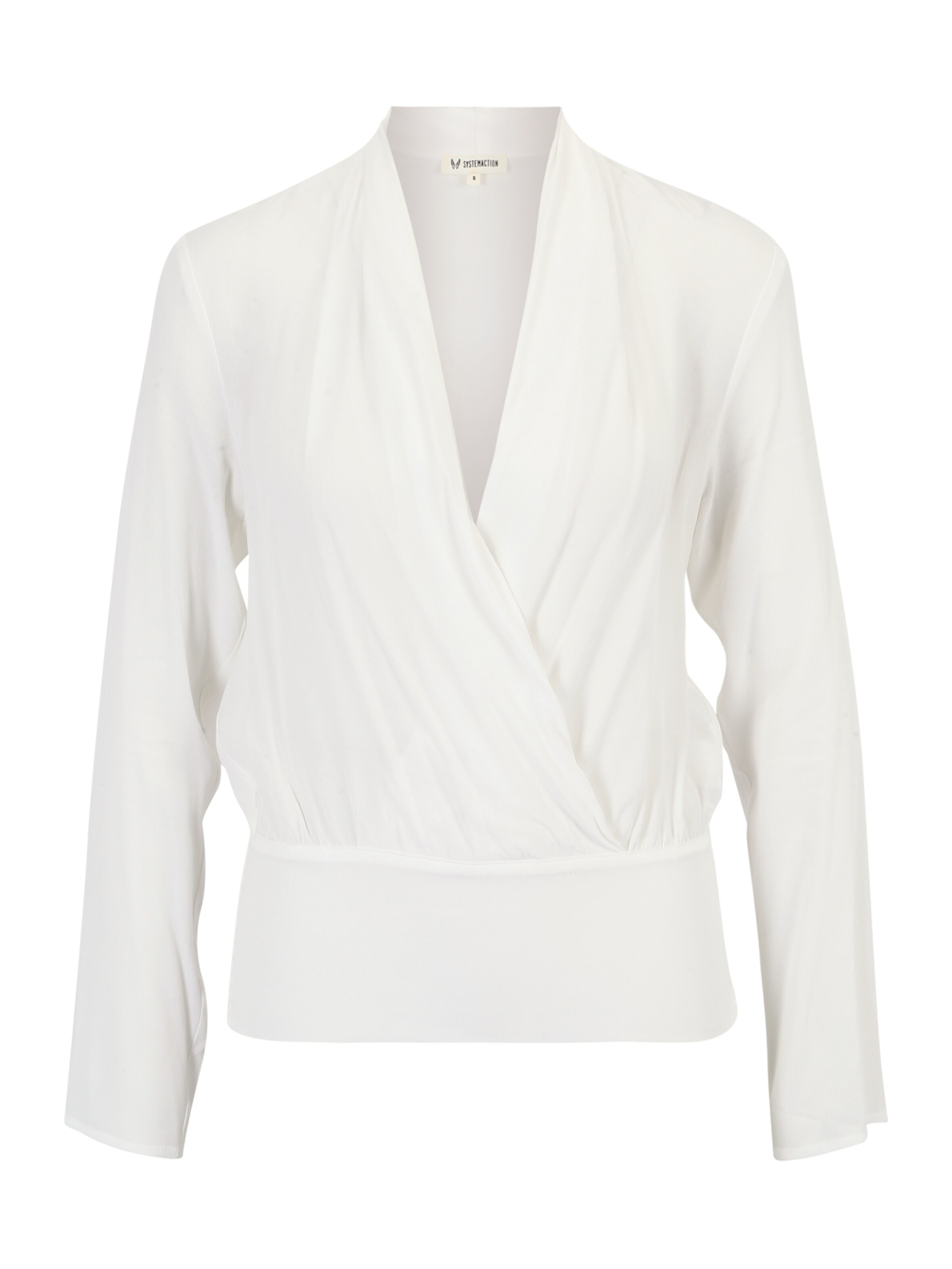 Chemisier 'Ilaria' System Action en blanc : devant