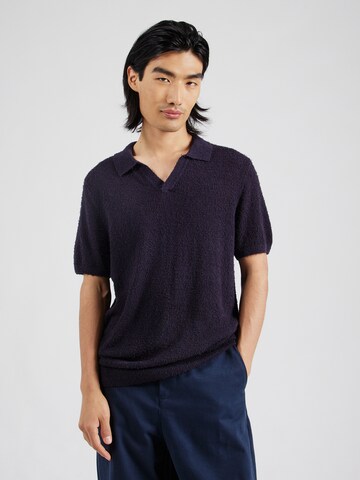 STRELLSON - Pullover ' Volat' em azul: frente