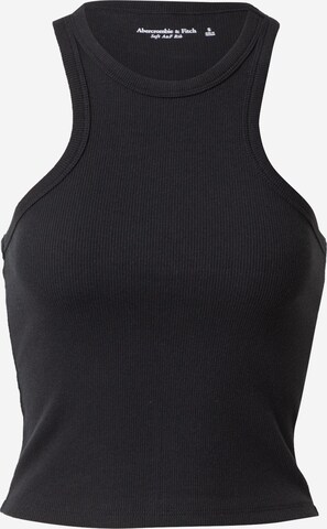 Abercrombie & Fitch Top in Black: front