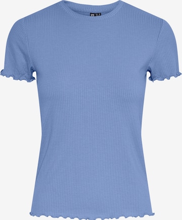 PIECES - Camiseta 'Nicca' en azul: frente