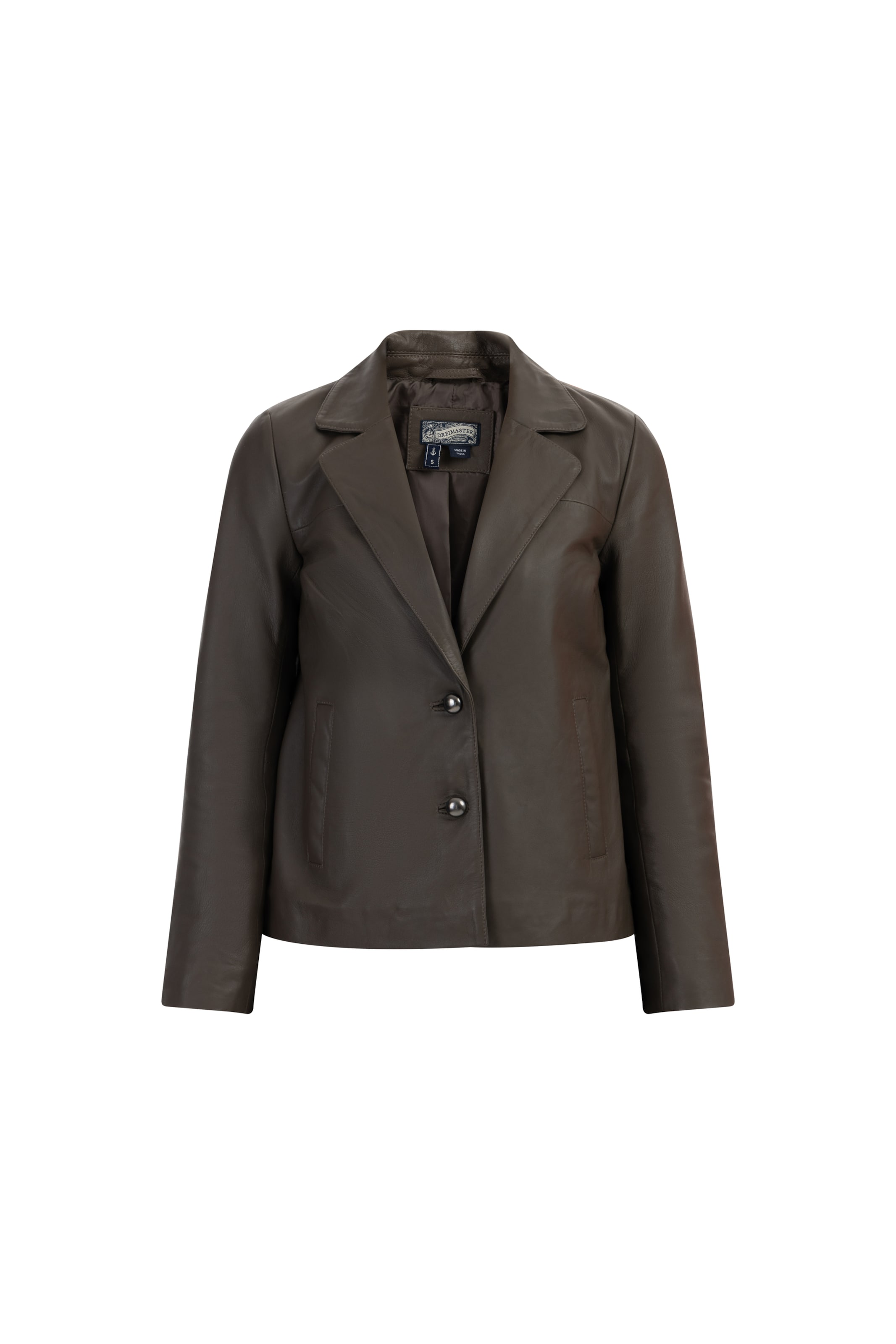 DreiMaster Vintage - Blazer en marrón: frente