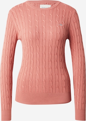 GANT - Jersey en rosa: frente
