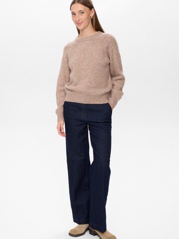 NÜMPH Pullover 'NURIETTE ' i beige
