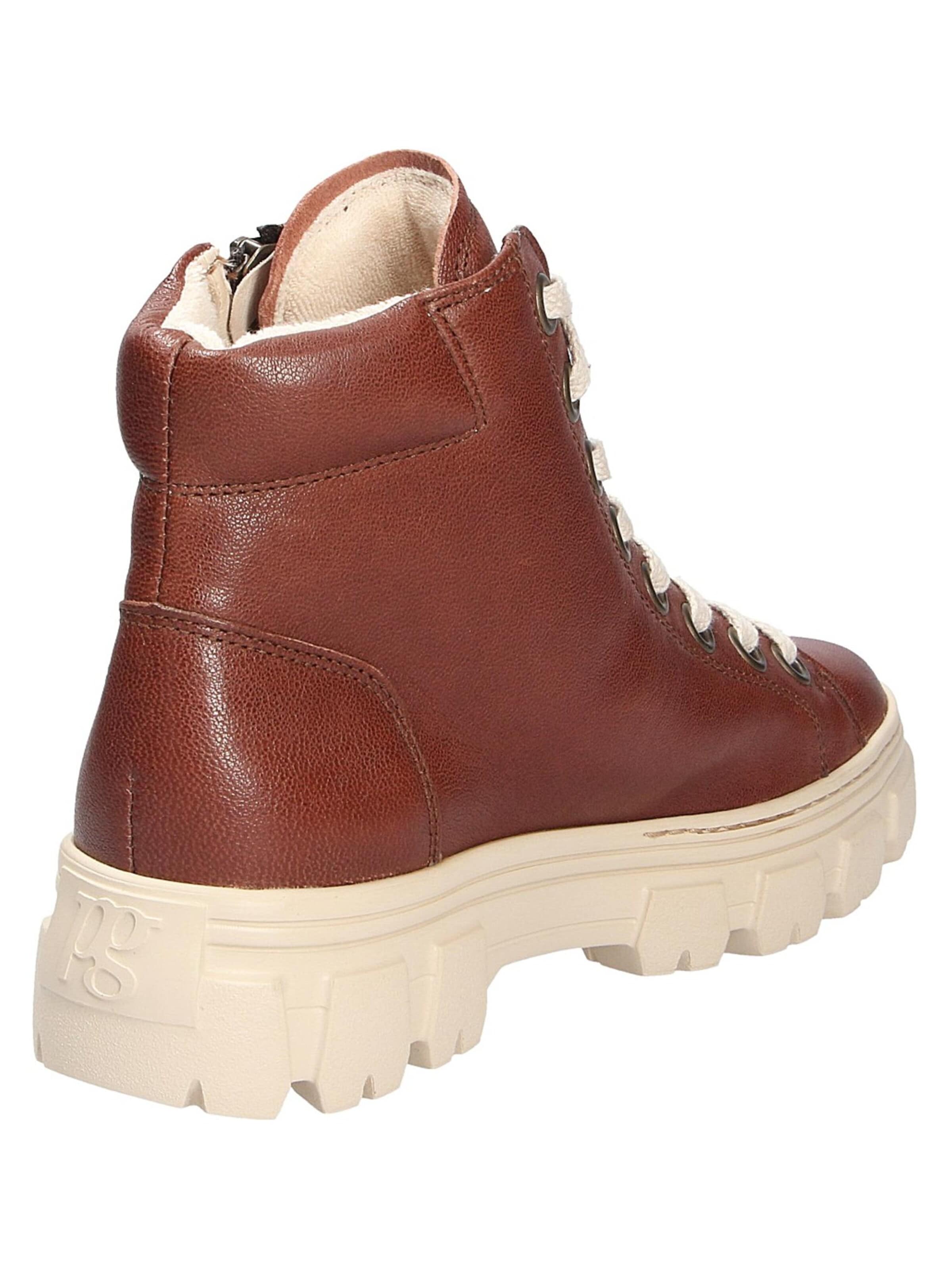Paul Green Lace-up bootie in Brown