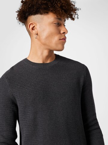 TOM TAILOR - Pullover em preto