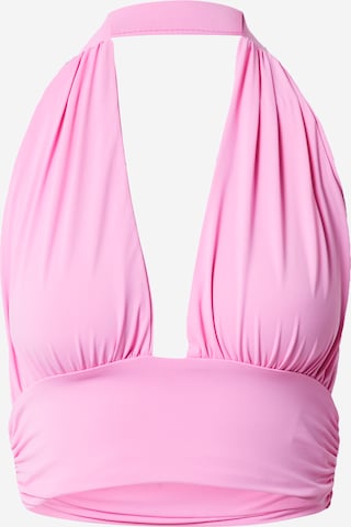 Edikted Top in Pink: front