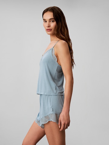 Calvin Klein Schlafshirt in Blau