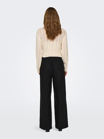 Wide leg Pantaloni 'Say' di JDY in nero