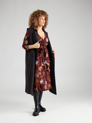 Lauren Ralph Lauren Plus Kleid 'LYNA' in Rot