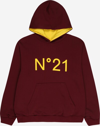 N°21 Sweater majica u šafran / burgund, Pregled proizvoda