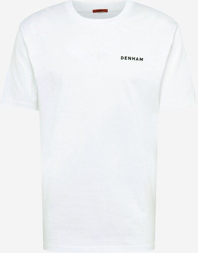 DENHAM T-Shirt 'WATERSTONE' in creme / hellblau / goldgelb / schwarz / weiß, Produktansicht