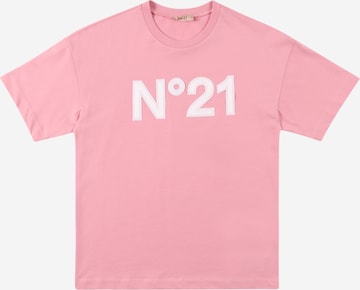 Maglietta di N°21 in rosa: frontale