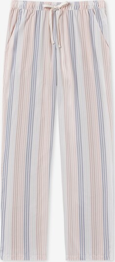 SCHIESSER Pyjamahose ' Mix+Relax ' in beige / grau / rosa, Produktansicht