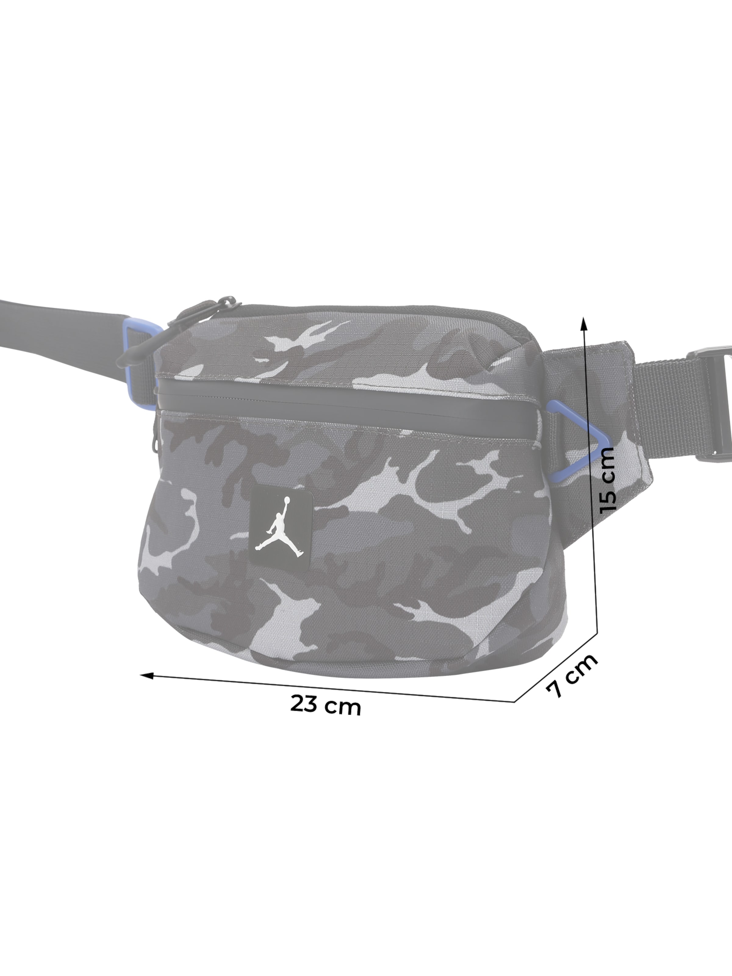 Jordan Gürteltasche 'JAM' in Schwarz