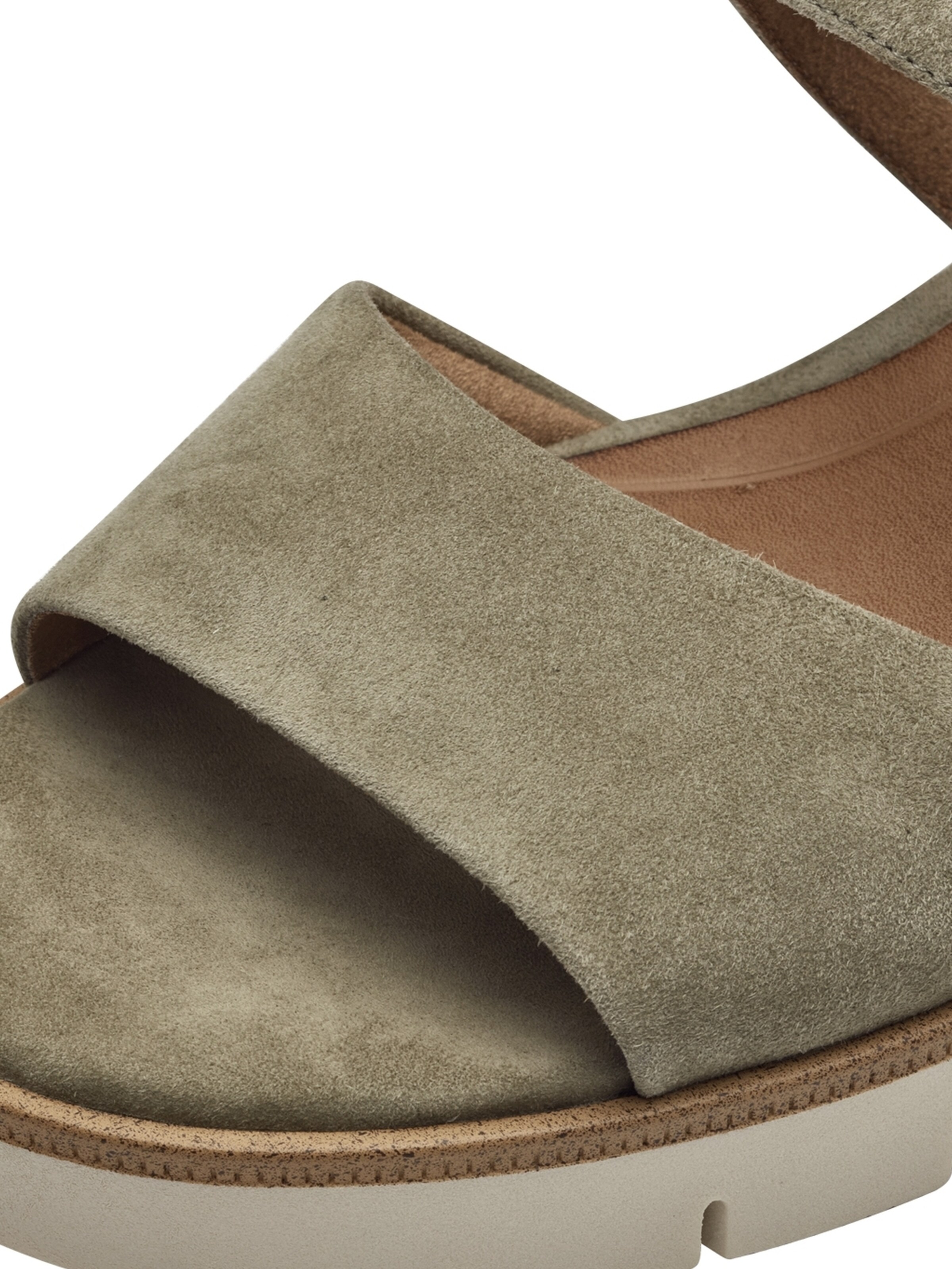 Tamaris Sandale in Grün