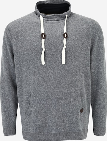 TOM TAILOR Men + - Sweatshirt em cinzento: frente