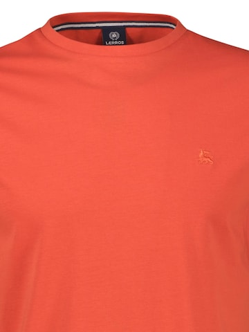 LERROS Shirt 'Basic'‌‌‌‌‌‌‌‌ in Rot
