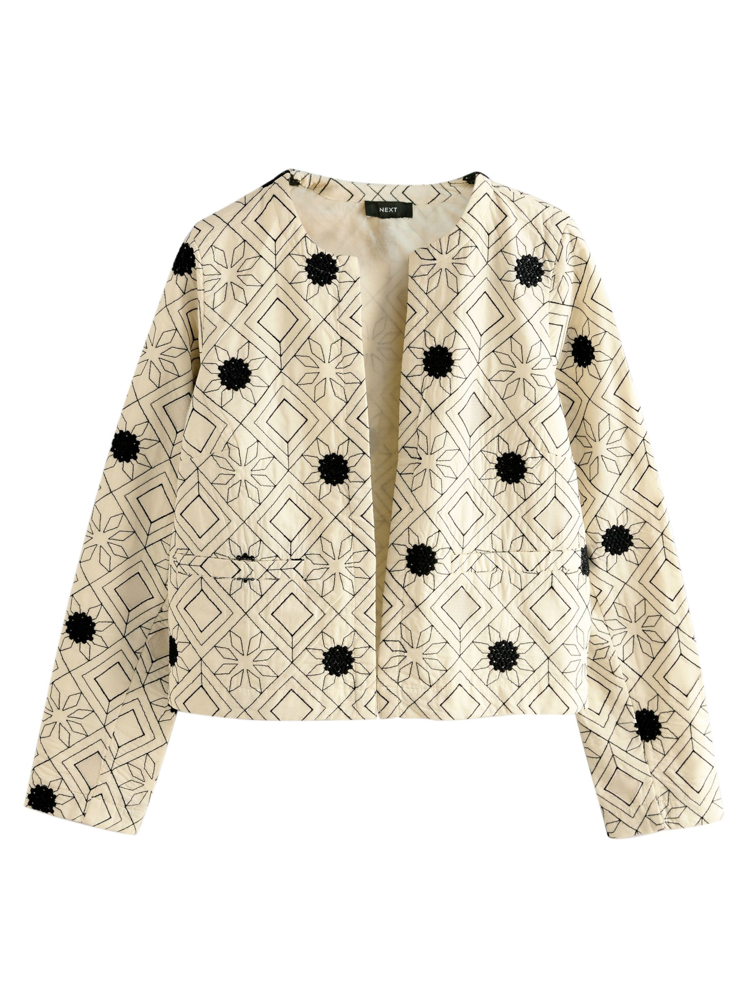 Next Jacke in Beige: Vorderseite