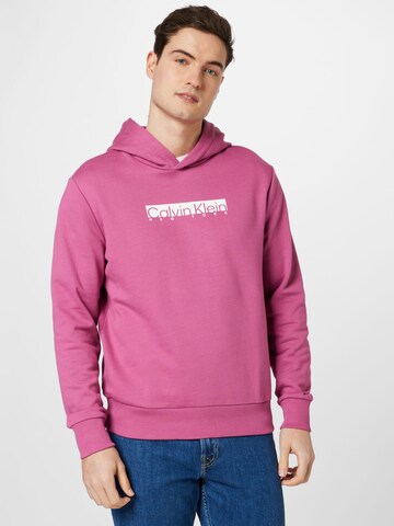 Calvin Klein - Sudadera en rosa: frente