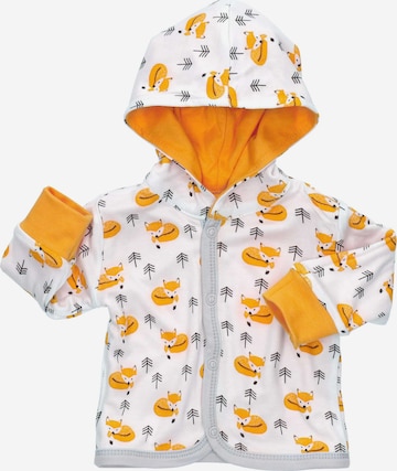 Baby Sweets Zip-Up Hoodie 'Little Fox' in Orange