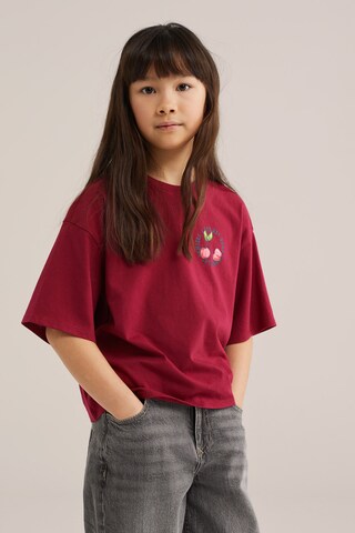 WE Fashion Футболка в Красный: спереди