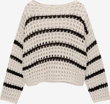 Pull&Bear Sweater in Yellow: front