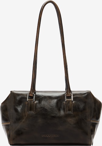 Liebeskind Berlin Skuldertaske 'Satchel' i brun: forside