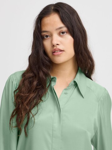 ICHI Blouse ' IHCOLORADA ' in Green