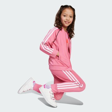 ADIDAS ORIGINALS Костюм для бега 'Adicolor' в Ярко-розовый