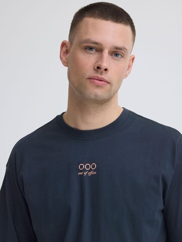 BLEND Shirt ' BHKyle Backprint ' in Blue