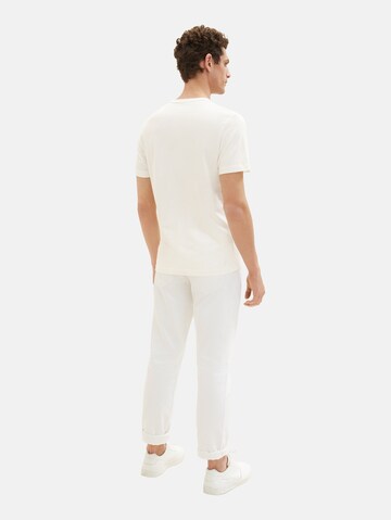 T-Shirt TOM TAILOR en blanc