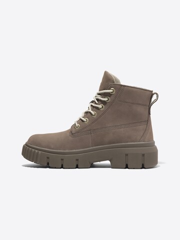 TIMBERLAND Lace-up bootie 'Greyfield' in Brown
