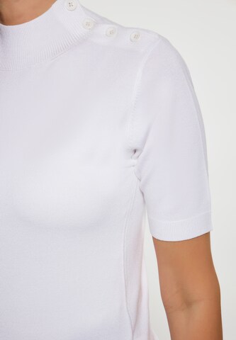 Pull-over RISA en blanc