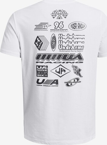 UNDER ARMOUR Funktionsshirt 'Launch' in Weiß