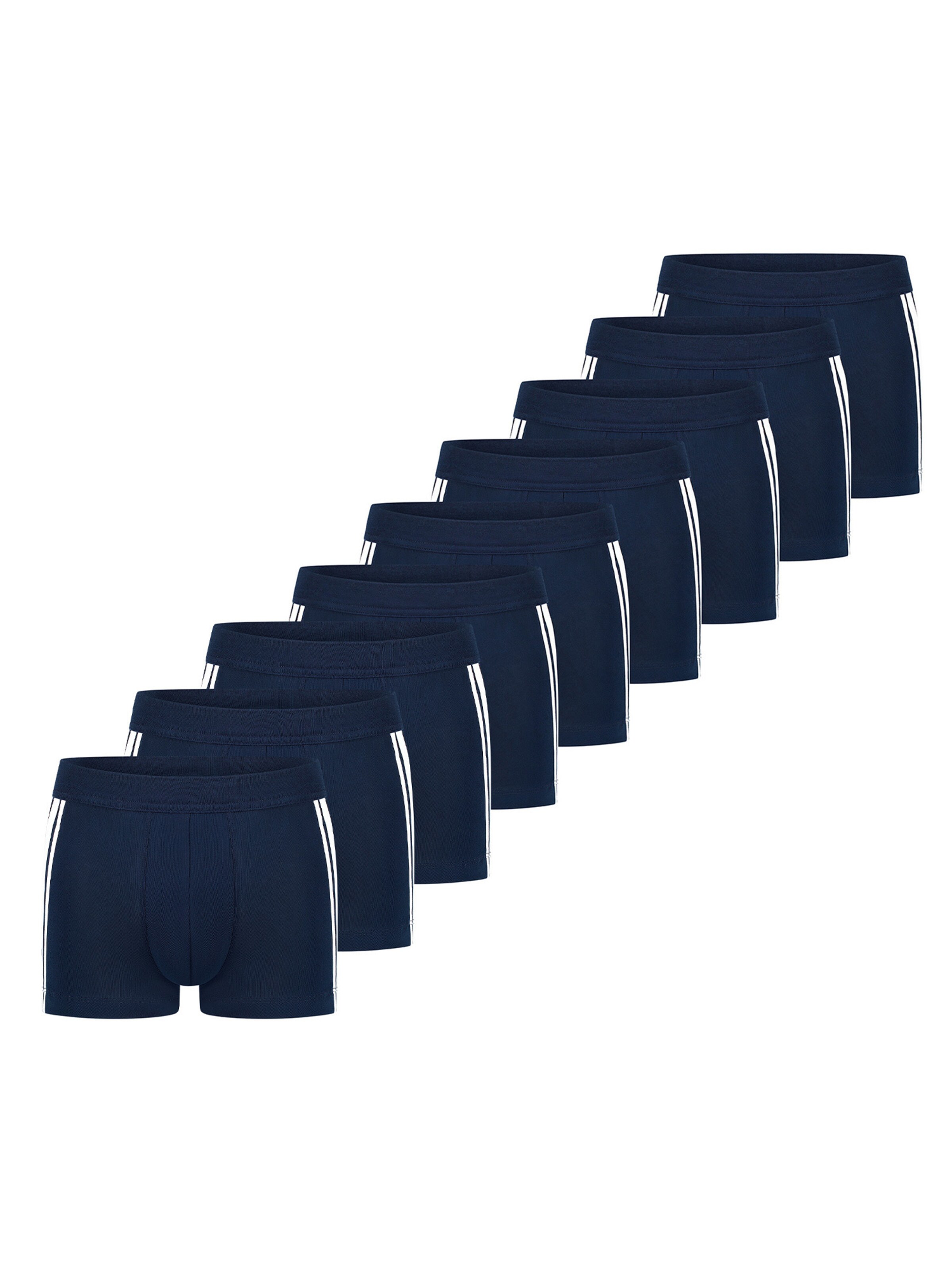 SCHIESSER Boxershorts '95/5 Stretch - Organic Cotton'‌‌‌‌‌‌‌‌ in Blau: Vorderseite