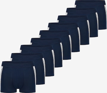 SCHIESSER Boxershorts '95/5 Stretch - Organic Cotton' in Blau: Vorderseite
