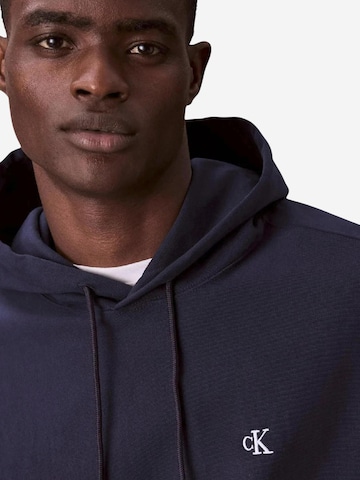 Calvin Klein Jeans Sweatshirt 'PREMIUM TERRY MONOGR LV04RC278G' in Blauw