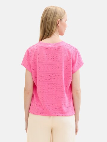 TOM TAILOR Blouse in Roze
