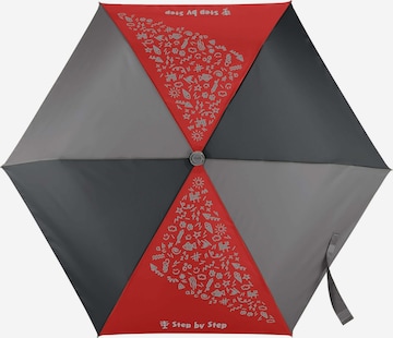 STEP BY STEP Taschenschirm in Grau: Vorderseite