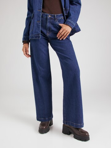 Mavi Wide leg Jeans 'Malibu' in Blue: front