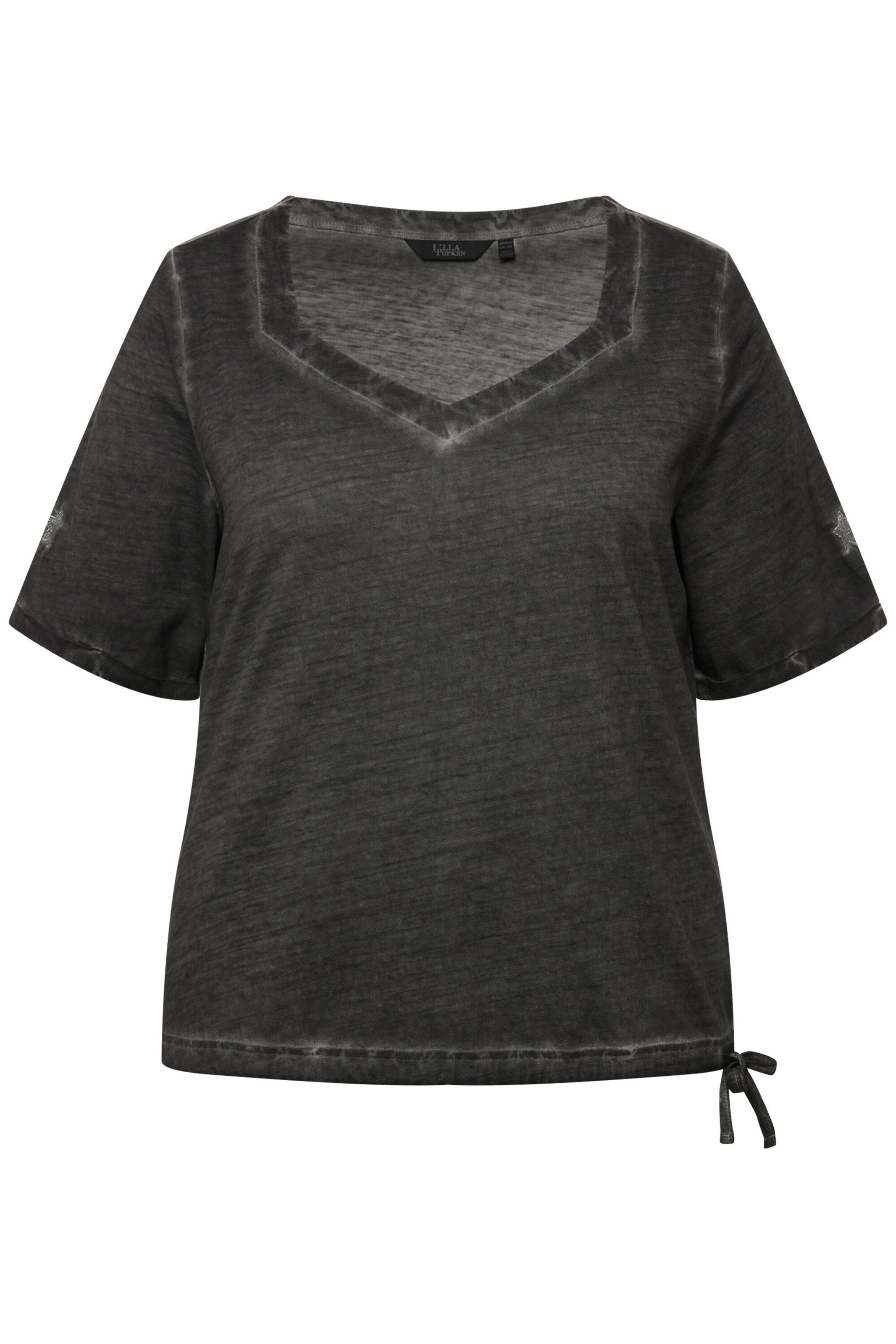 Ulla Popken Shirt in Grau: Vorderseite