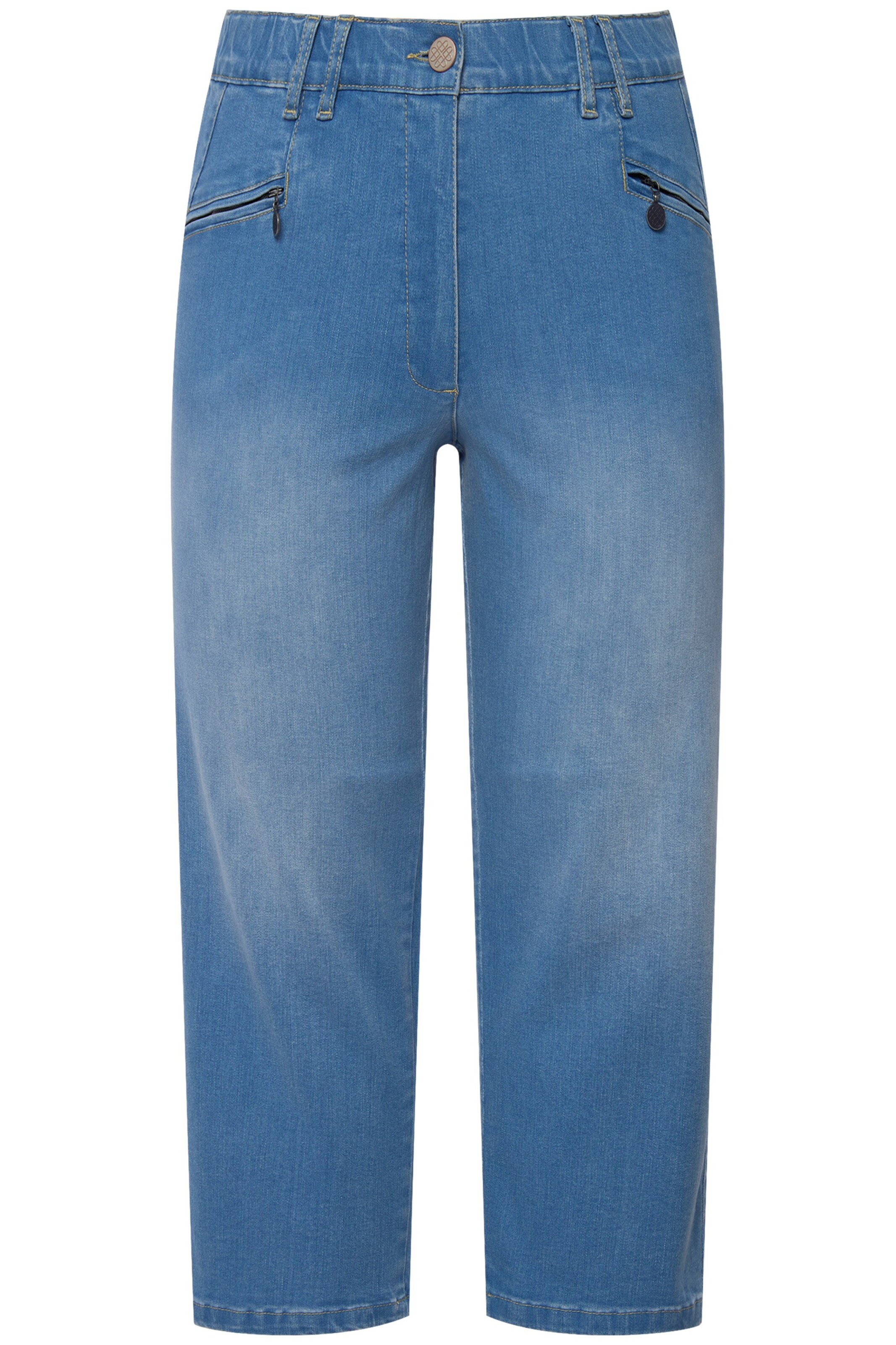 Ulla Popken Jeans in Blue: front