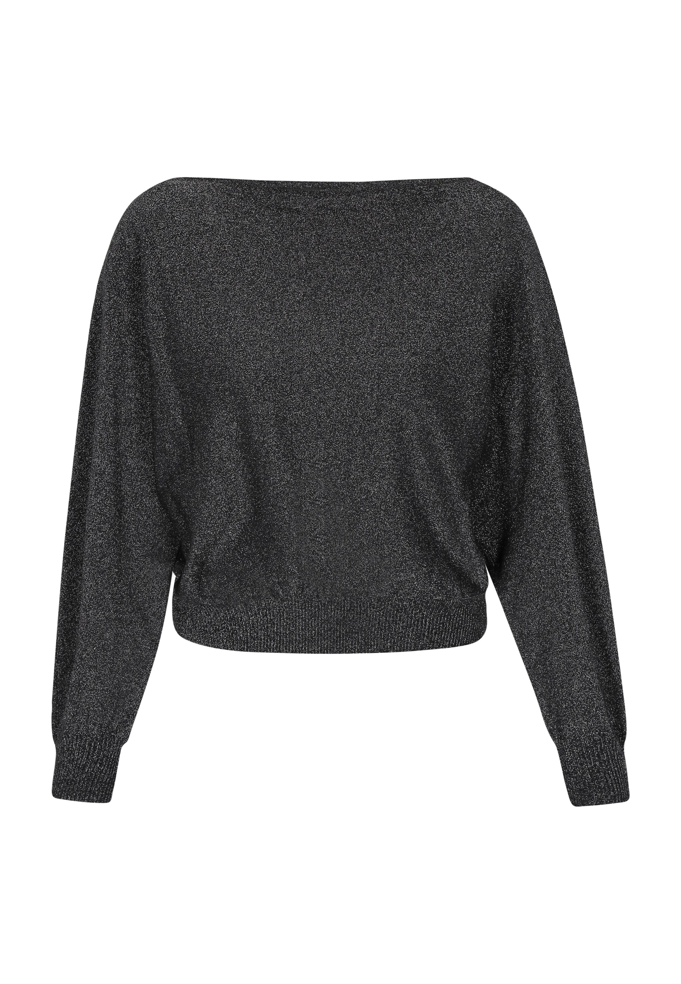 DreiMaster Klassik Pullover 'Classic Look' in Schwarz: Vorderseite