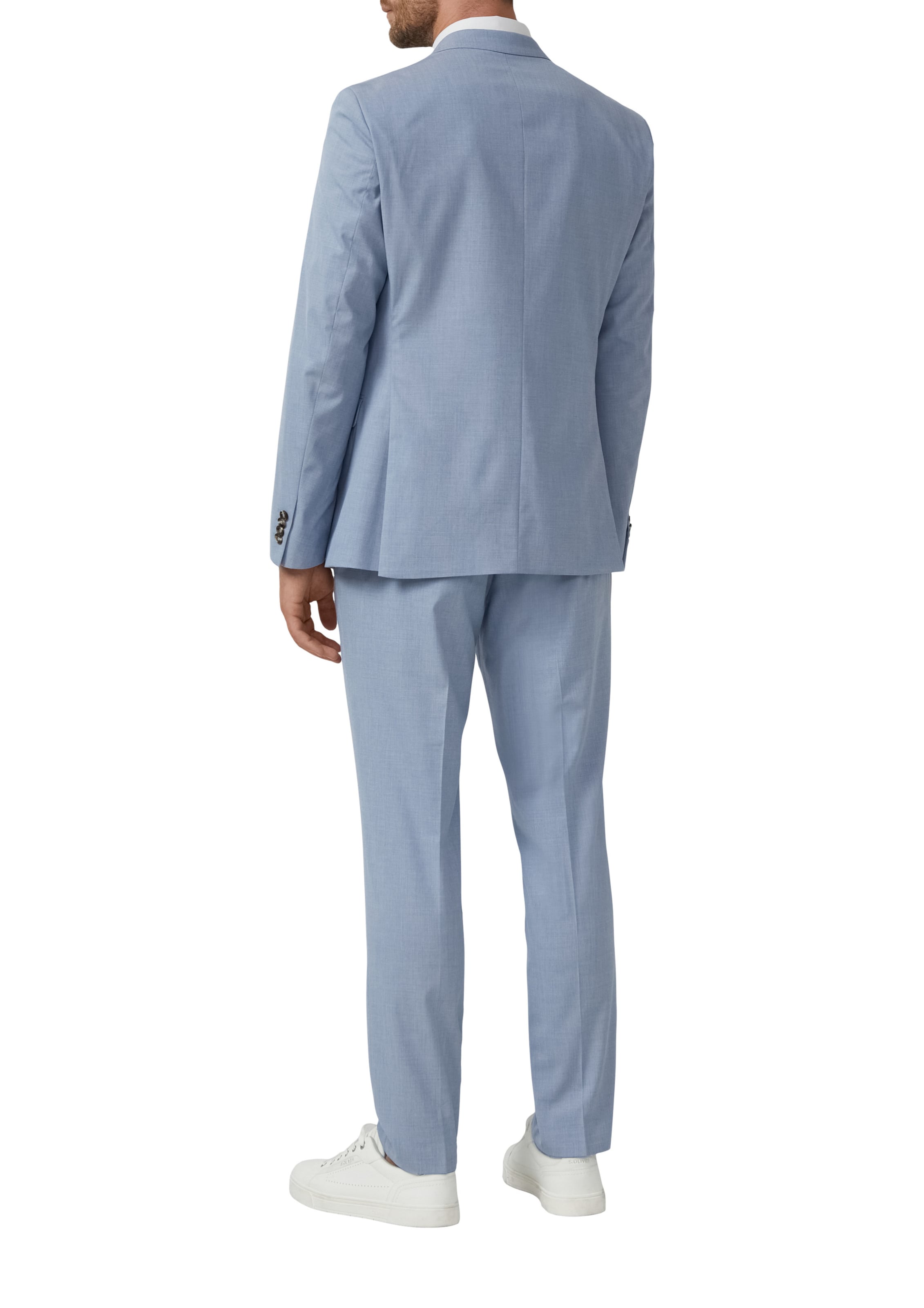 Slim fit Giacca da completo di s.Oliver in blu
